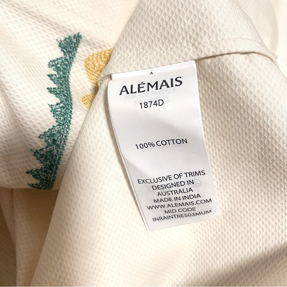 NWT ALEMAIS PEGGY MINI DRESS - SIZE US 2 - Picture 10 of 13